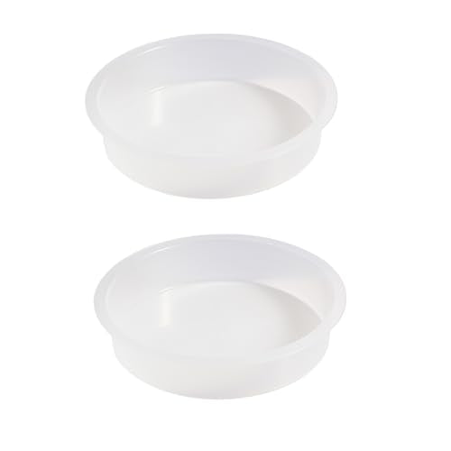 2pcs Plastic Round Bird Feeders Bowls, Wild Birds Seed Feeder Tray Bird Bath Water Bowls Accessories for Feedi - view 2