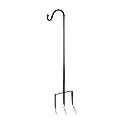 EXCMARK Shepherd Hook Adjustable Height 32/24/16’’ 1/2 inch Thick Use at Weddings, Hanging Solar Lights, Lante - view 2
