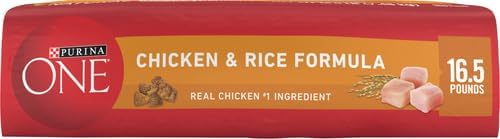 Purina ONE Chicken and Rice Formula Dry Dog Food - 16.5 lb. Bag - view 4