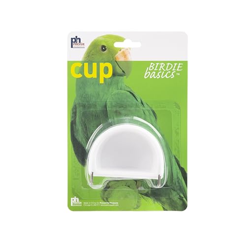 Prevue Pet Products BPV1181 2-Pack Universal Plastic Hanging Cups for Small Birds, Colors Vary - view 3