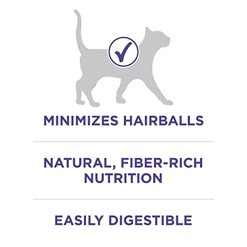 Purina ONE Natural Cat Food for Hairball Control, +PLUS Hairball Formula - 3.5 lb. Bag - view 4