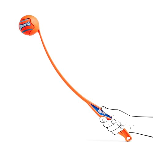 Chuckit! Sport 26L Dog Ball Launcher - Includes a 3-inch Diameter Large Ball for Dogs 60-100 Pounds - Manual T - view 5