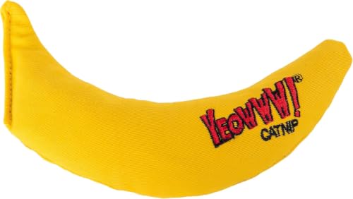 Yeowww! 100% Organic Catnip Toy, Yellow Banana 3 Pack - view 4