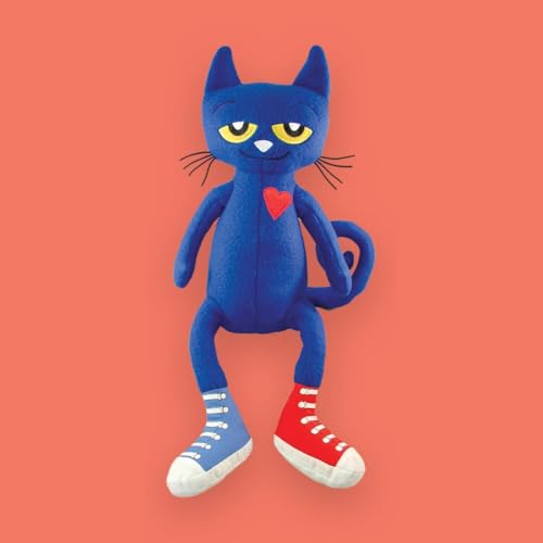 MerryMakers Pete the Cat Plush Doll, 14.5-Inch , Blue - view 3