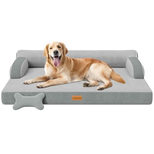 XL Orthopedic Dog Bed, Extra Large Dog Bed, Dual-Sided Pet Cooling Beds with Memory Foam Washable Cover Nonsli - view 2