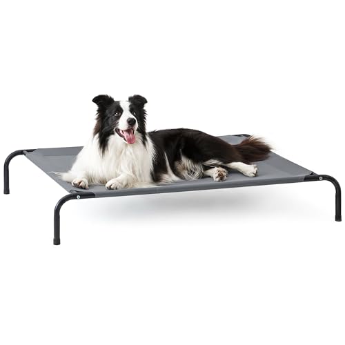 Love's cabin Elevated Cooling Dog Bed for Large Dogs, Portable Indoor & Outdoor Raised Pet Dog Cat Cot, Durabl - view 2