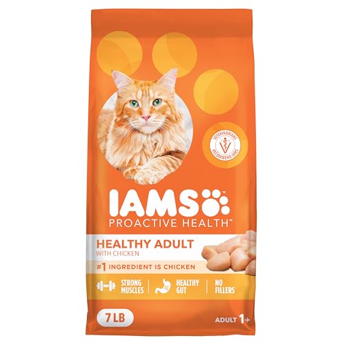 IAMS Proactive Health Adult Healthy Dry Cat Food with Chicken, 7 lb. Bag - view 2