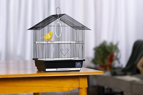 Prevue Pet Parakeet Manor Bird Cage with Handle - Versatile Carrier for Home or Travel, Small Bird Accessories - view 5