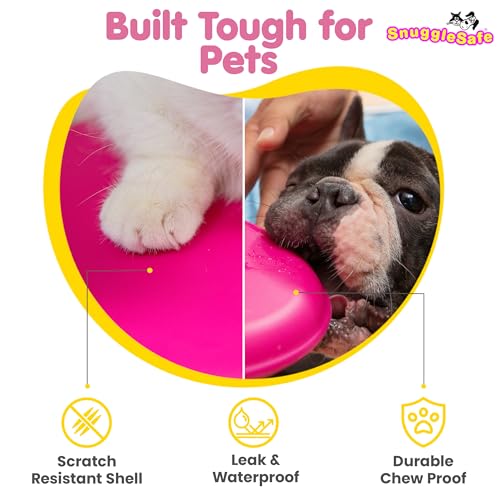 SnuggleSafe Original Microwave Heat Pad for Pets - Chew Proof, Water Resistant Heating Disc for Dogs, Cats, Ra - view 7