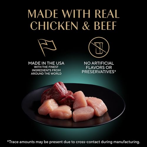 Sheba Gravy Indulgence Adult Wet Cat Food Beef and Chicken Entree in Extra Gravy Variety Pack, 2.6 oz. Twin-Pa - view 3