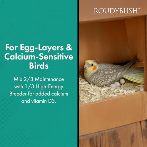 RoudyBush California Blend Pellets for Birds - Scientifically Formulated Bird Feed - Bird Food Pellets w/Dried - view 5