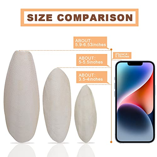 5.9"-6.53" Large Bird Cuttlebone for Parakeets, Cuddle Bone with Plastic Holder, Cuttlefish Bone for Sharp Bea - view 7