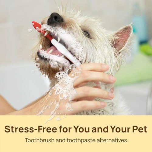 HICC Pet Teeth Cleaning Wipes for Dogs & Cats, Vet-Recommended Remove Bad Breath & Plaque & Tartar Buildup, Do - view 7