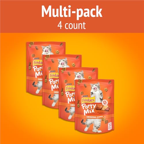 Purina Friskies Cat Treats, Party Mix Original Crunch - 30 oz. Pouch - view 4