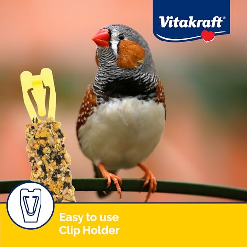 Vitakraft Crunch Sticks Parakeet Treats Egg and Honey Flavor 2 Pack - Long Lasting Seed Stick with Natural Woo - view 6