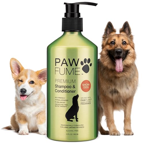 PAWFUME Deshedding Dog Shampoo and Conditioner, Show Dog, 1-Pack – Nourish & Detangle for Silky Soft Coat – Pr - view 2