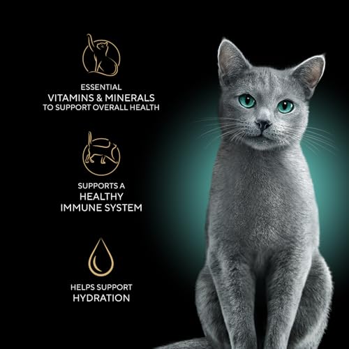 Sheba Perfect Portions Wet Cat Food Cuts in Gravy, Cat Food Wet Recipe, Sustainable Salmon, Tuna, White Fish a - view 4