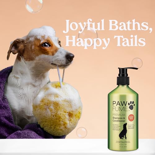 PAWFUME Deshedding Dog Shampoo and Conditioner, Show Dog, 1-Pack – Nourish & Detangle for Silky Soft Coat – Pr - view 3