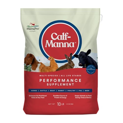 Manna Pro Calf-Manna, Multi-Species Performance Supplement for Livestock, Poultry, Cattle, Goats, Rabbits, Swi - view 2