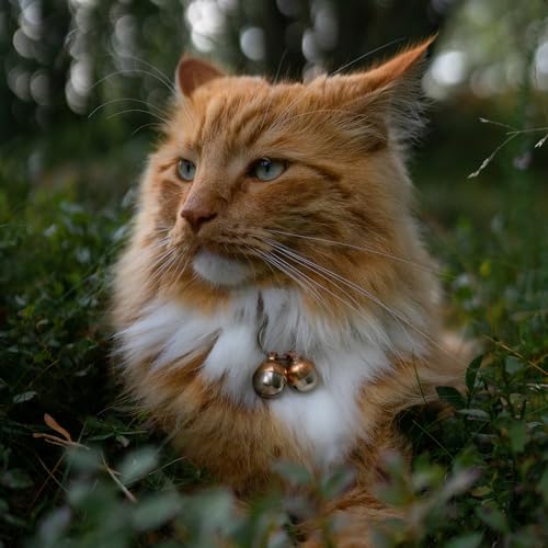Beau's Bells 2 Extra Loud Cat & Dog Bells | Pet Tracker | Save Birds & Wildlife | Luxury Handmade Copper (Smal - view 7