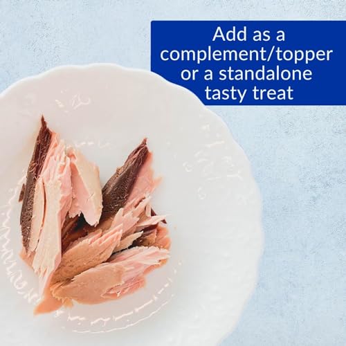 INABA Premium Hand-Cut Grilled Tuna Fillet Cat Treats/Topper with Vitamin E and Green Tea Extract, 0.52 Ounces - view 5
