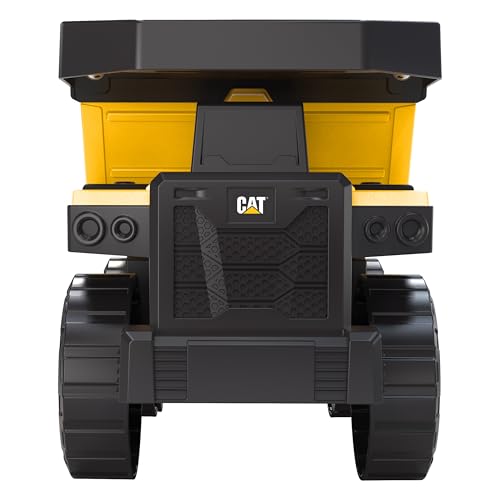 Cat Construction Toys, Real Steel Dump Truck – 12” Heavy Duty Steel Construction Toy with Realistic Working Du - view 6
