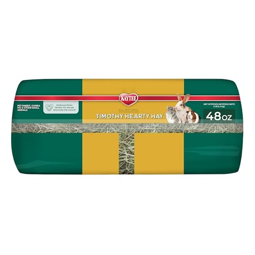 Kaytee Timothy Hearty Hay for Guinea Pigs, Rabbits & Other Small Animals, 48 oz - view 4