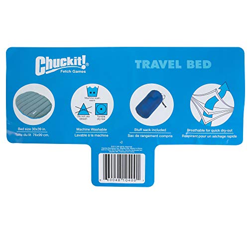 Chuckit! Outdoor Travel Portable Water Resistant Travel Pillow Dog Bed For Medium to Large Dogs 20 to 100 lbs, - view 6