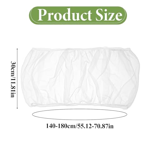 Bird Cage Seed Catcher White Bird Cage Net Cover Adjustable Birds Cages Netting Seed Catcher Stretchy Birds Ca - view 3