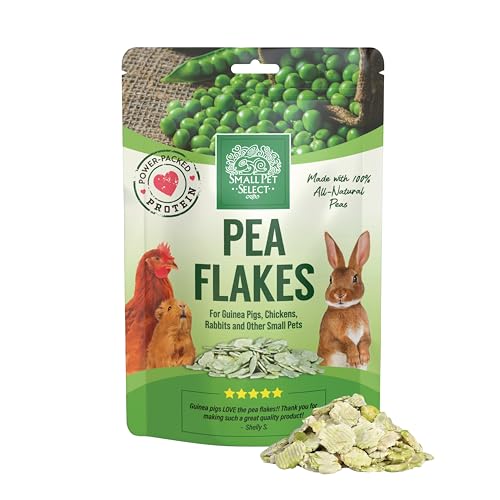 Small Pet Select - Pea Flakes, Treats for Rabbit Bunny, Guinea Pig, Chickens, Bunny, Hamster, and Other Small  - view 2