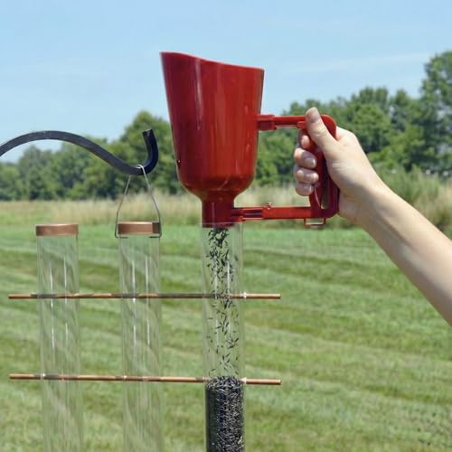 Bird Seed Scoop, Quick Release Plastic Scoop for Ease in Filling Bird Feeders, Holds 4 Cups of Seed - view 5