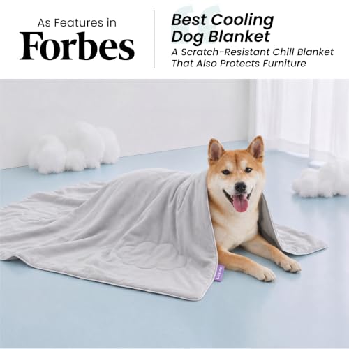 LE SURE Premium Cooling Blankets for Large Dogs - Washable Dog Cooling Throw Blanket with Q-MAX>0.4，Durable Se - view 4