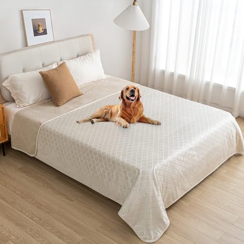 fuguitex Waterproof Dog Blanket Bed Cover Dog Crystal Velvet Moroccan Fuzzy Cozy Plush Pet Blanket Throw Blank - view 7