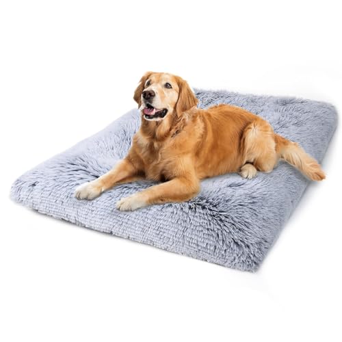Vonabem Large Dog Bed Crate Pad 36 inch, Washable Pet Beds Medium Small Sized Dogs, Deluxe Plush Anti-Slip Pup - view 2