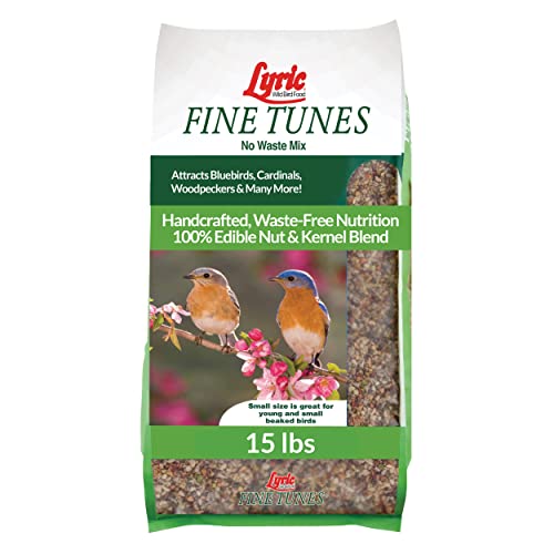 Lyric Fine Tunes Wild Bird Seed Mix - No Waste Bird Food Mix - Attracts Bluebirds, Finches, Chickadees & More  - view 2