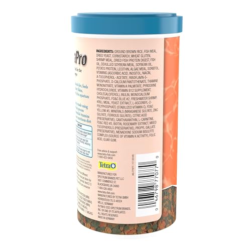 Tetra 77077 TetraPRO Goldfish Crisps for Fishes, 7.9 Ounce - view 5