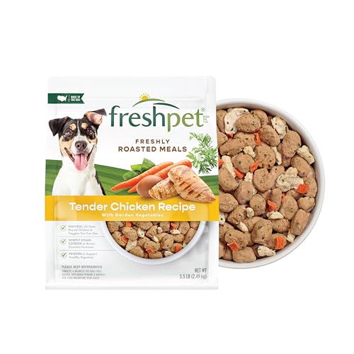 Freshpet Fresh Dog Food, Freshly Roasted Meals, Tender Chicken Recipe, 5.5 lb - view 2