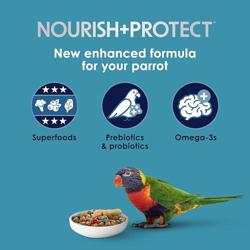 Kaytee Forti-Diet Pro Health Pet Parrot Bird Food, 8 Pound - view 4