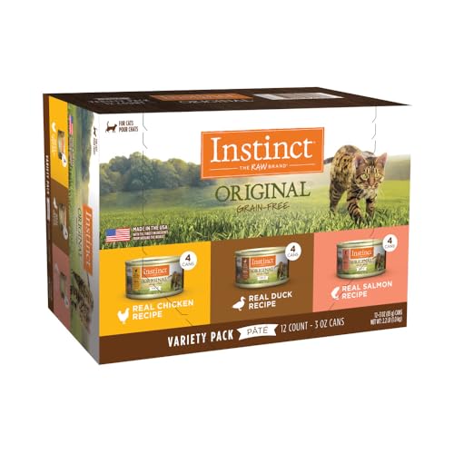 Instinct Original Grain Free Recipe Variety Pack Natural Wet Canned Cat Food by Nature's Variety, 3 Ounce (Pac - view 2