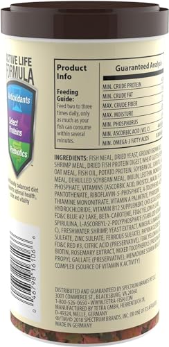 TetraMin Nutritionally Balanced Tropical Flake Food for Tropical Fish, 7.06 oz (pack of 1) - view 3