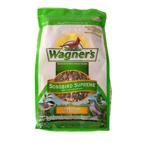 Wagner's 62042 Songbird Supreme Blend Wild Bird Food, 8-Pound Bag - view 2