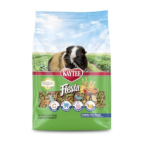 Kaytee Fiesta Guinea Pig Food, Nutritious and Fun Blend, Supports Dental Health and Digestion, 2.5 pounds - view 2