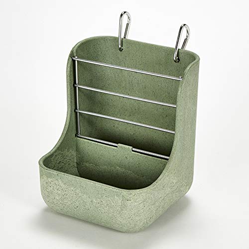 Kaytee Hay & Food Bin Feeder With Quick Locks For Pet Rabbits, Chinchillas, Guinea Pigs and Other Small Animal - view 2