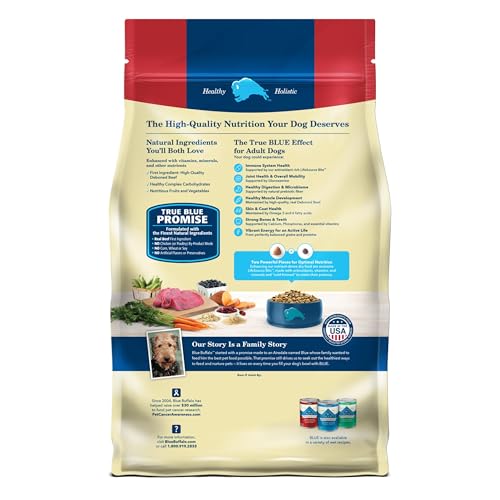 Blue Buffalo Life Protection Formula Adult Dry Dog Food, Helps Build and Maintain Strong Muscles, Made with Na - view 3