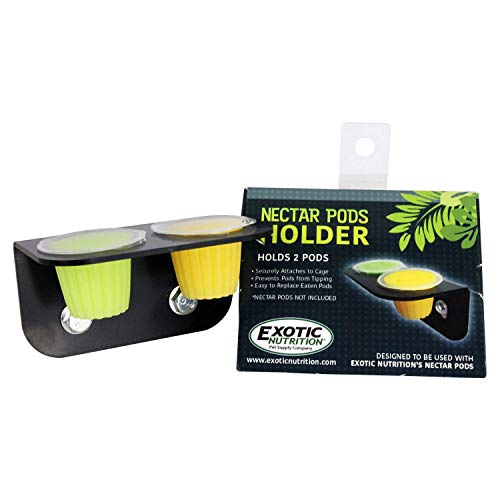 Nectar Pods Holder - Durable Cage Accessory for Nectar Pods - Sugar Gliders, Marmosets, Squirrels, Parrots, Co - view 3