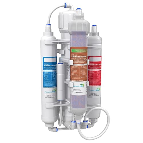 Aquatic Life RO Buddie 4-Stage Aquarium Water Filter System, Reverse Osmosis RO/DI Filtration Unit for Fish Ta - view 2