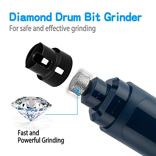 Casfuy Dog Nail Grinder Upgraded - Professional 2-Speed Whisper-Quiet Electric Pet Nail Trimmer Painless Paws  - view 3