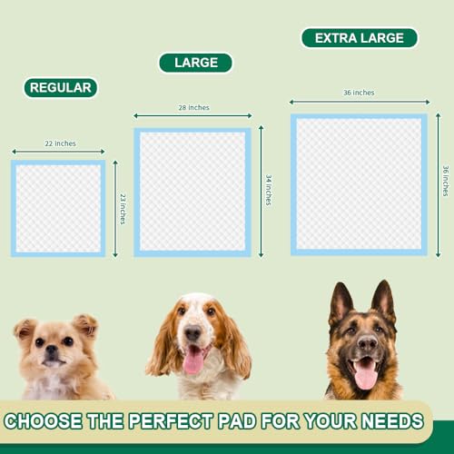 IMMCUTE Puppy Pads 22"x23" 100 Count | 6-Layer Leak-Proof & Super Absorbent Dog Training Pads | Disposable Pot - view 7