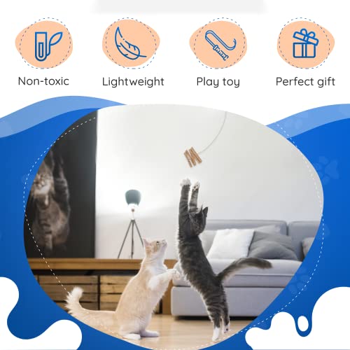 Cat Dancer Interactive Cat Toy - Fun and Fitness for Your Furry Friend - Engaging Paper Roll Attached with 30  - view 7