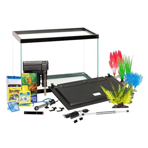 Tetra Aquarium, 20 Gallon, Complete Tropical Fish Tank Kit With LED Lighting And Decor For Freshwater Fish - view 2